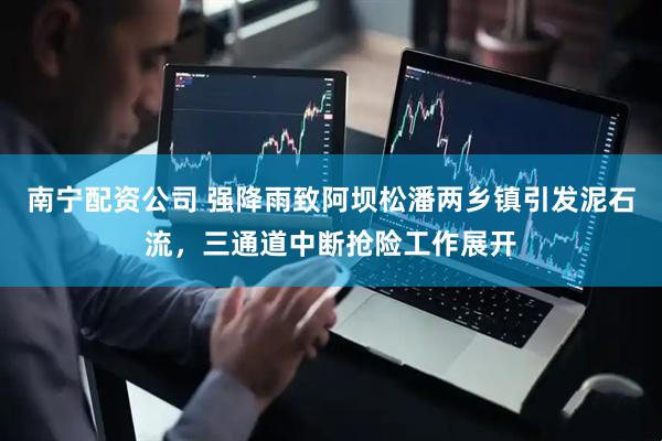 南宁配资公司 强降雨致阿坝松潘两乡镇引发泥石流，三通道中断抢险工作展开